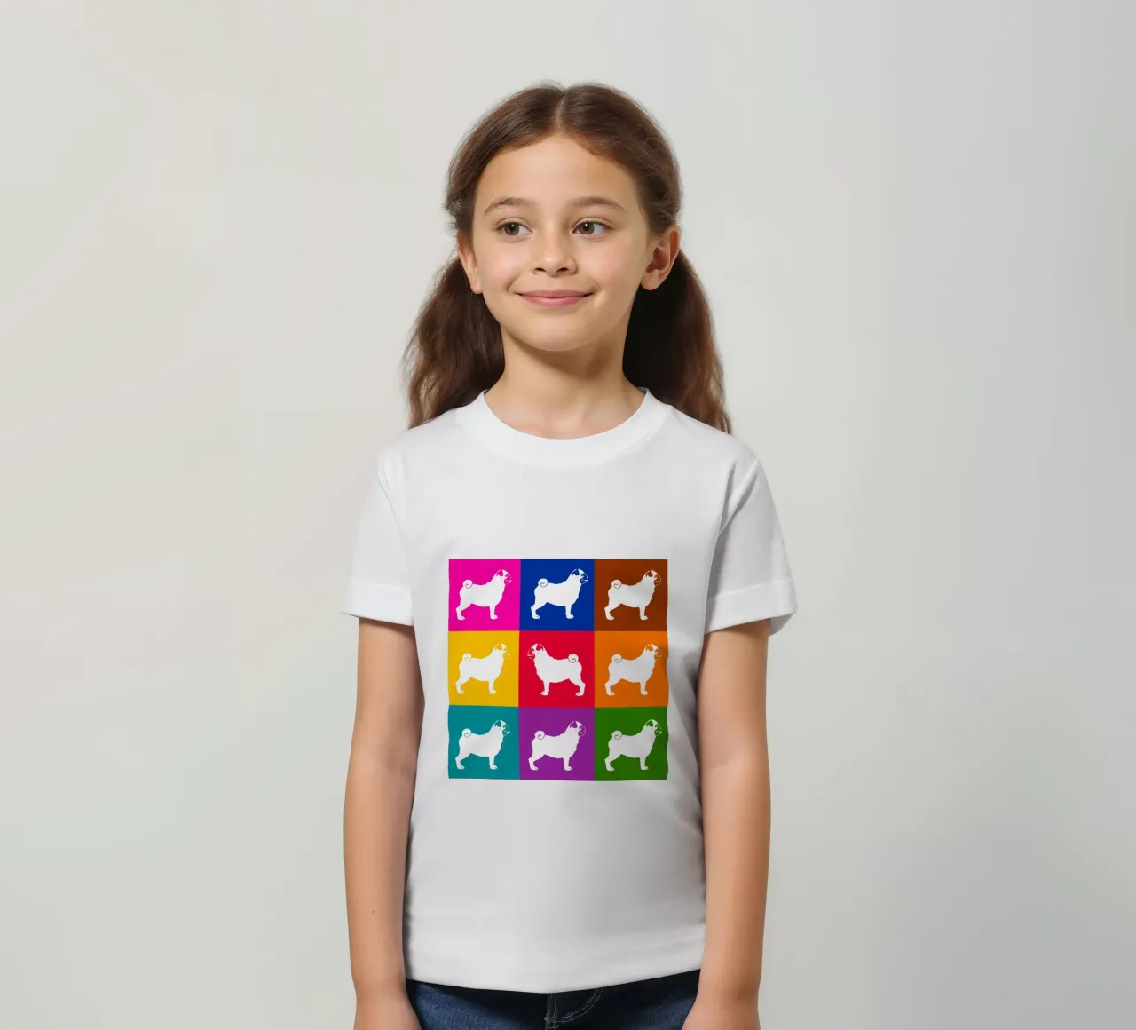 Carlino t-shirt bambini da Pop dogs