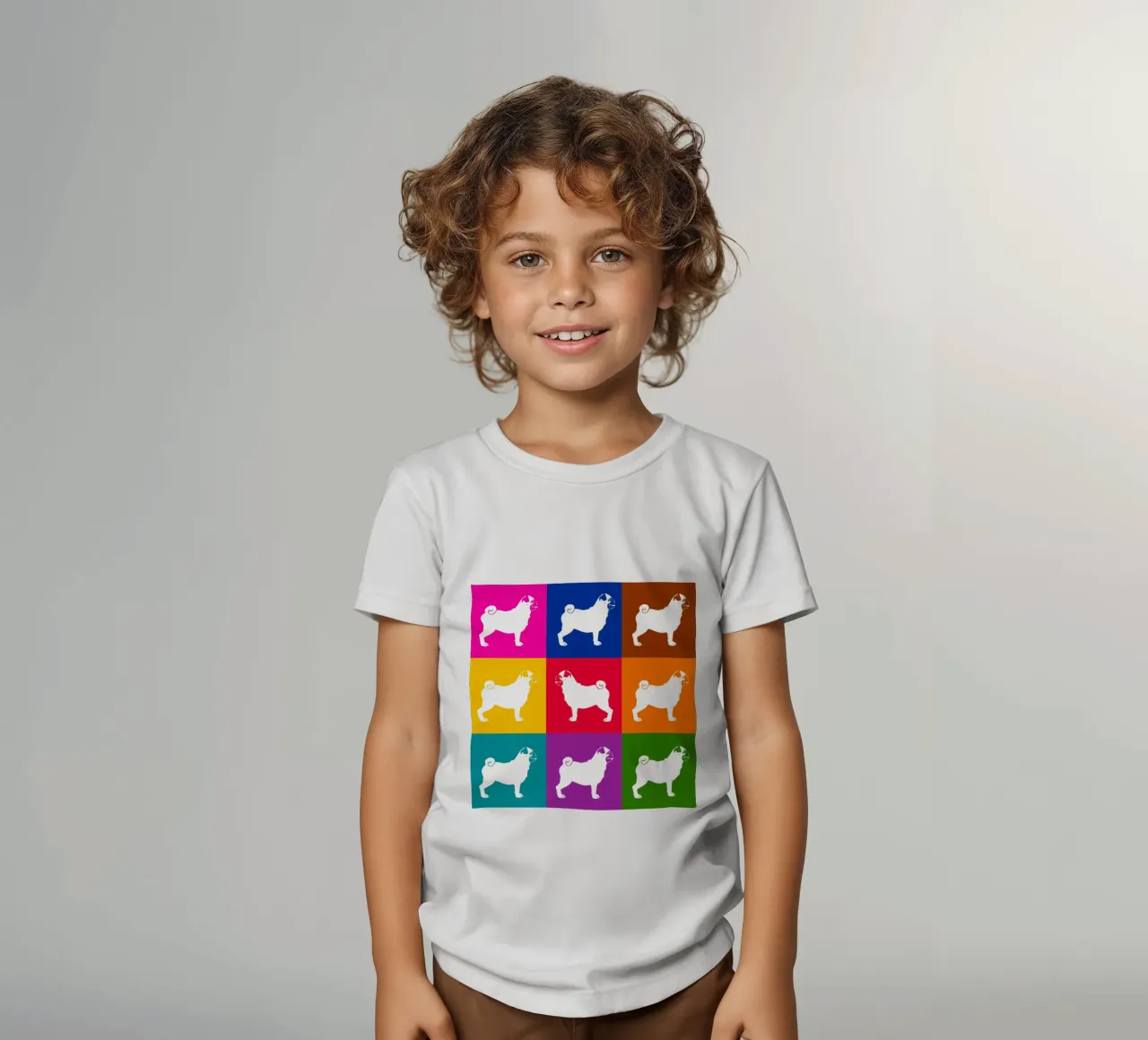 Carlino t-shirt bambini da Pop dogs