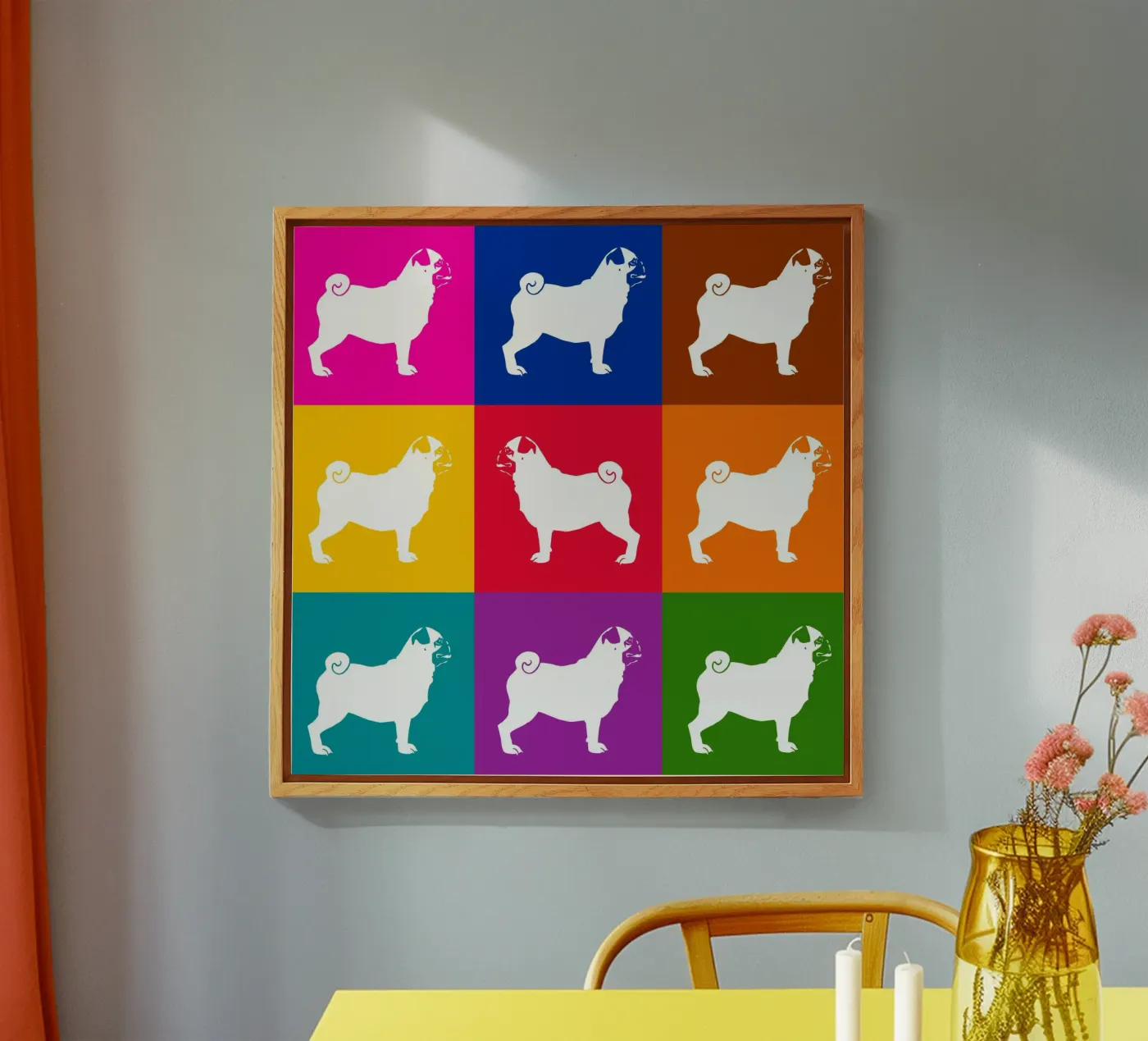 Carlino plexiglass da Pop dogs