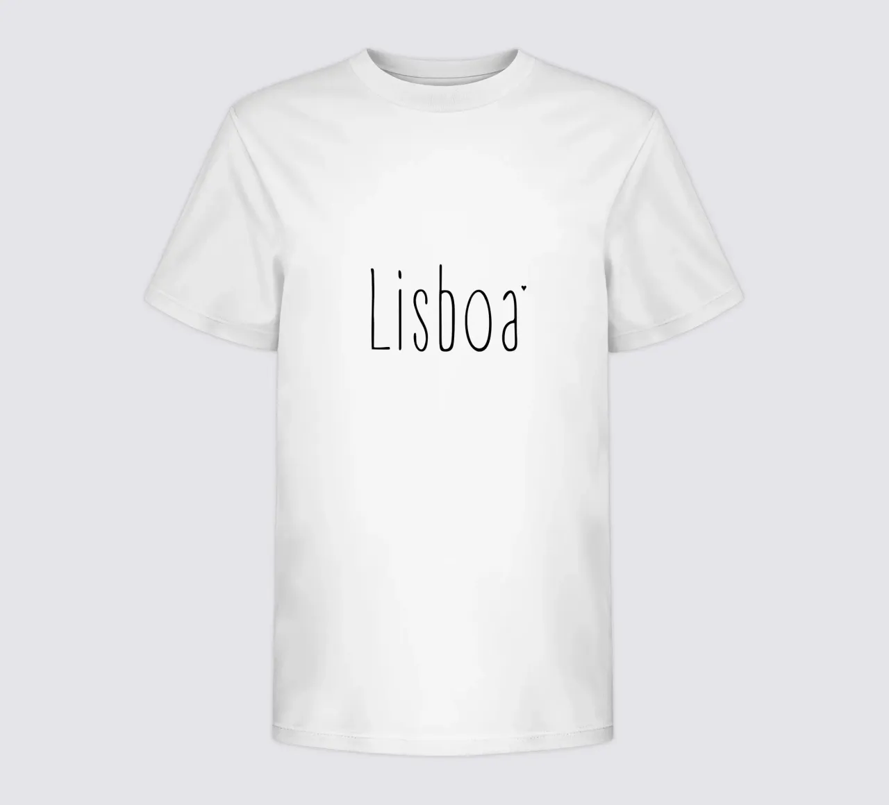 Lisboa kinder t-shirt van typotraveler