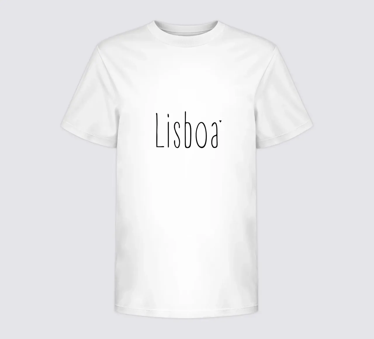 Lisboa kinder t-shirt van typotraveler