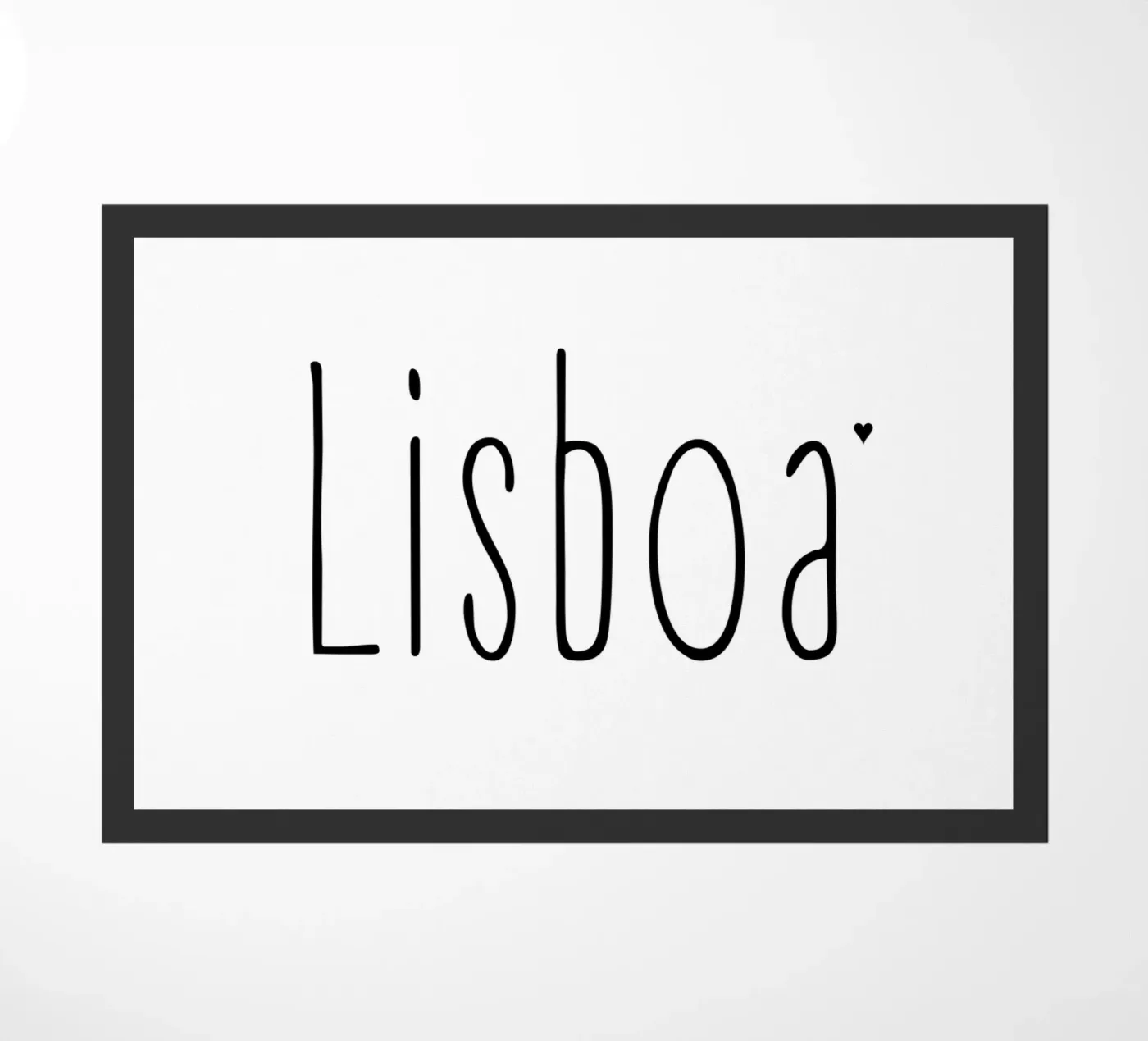 Lisboa doormat by typotraveler