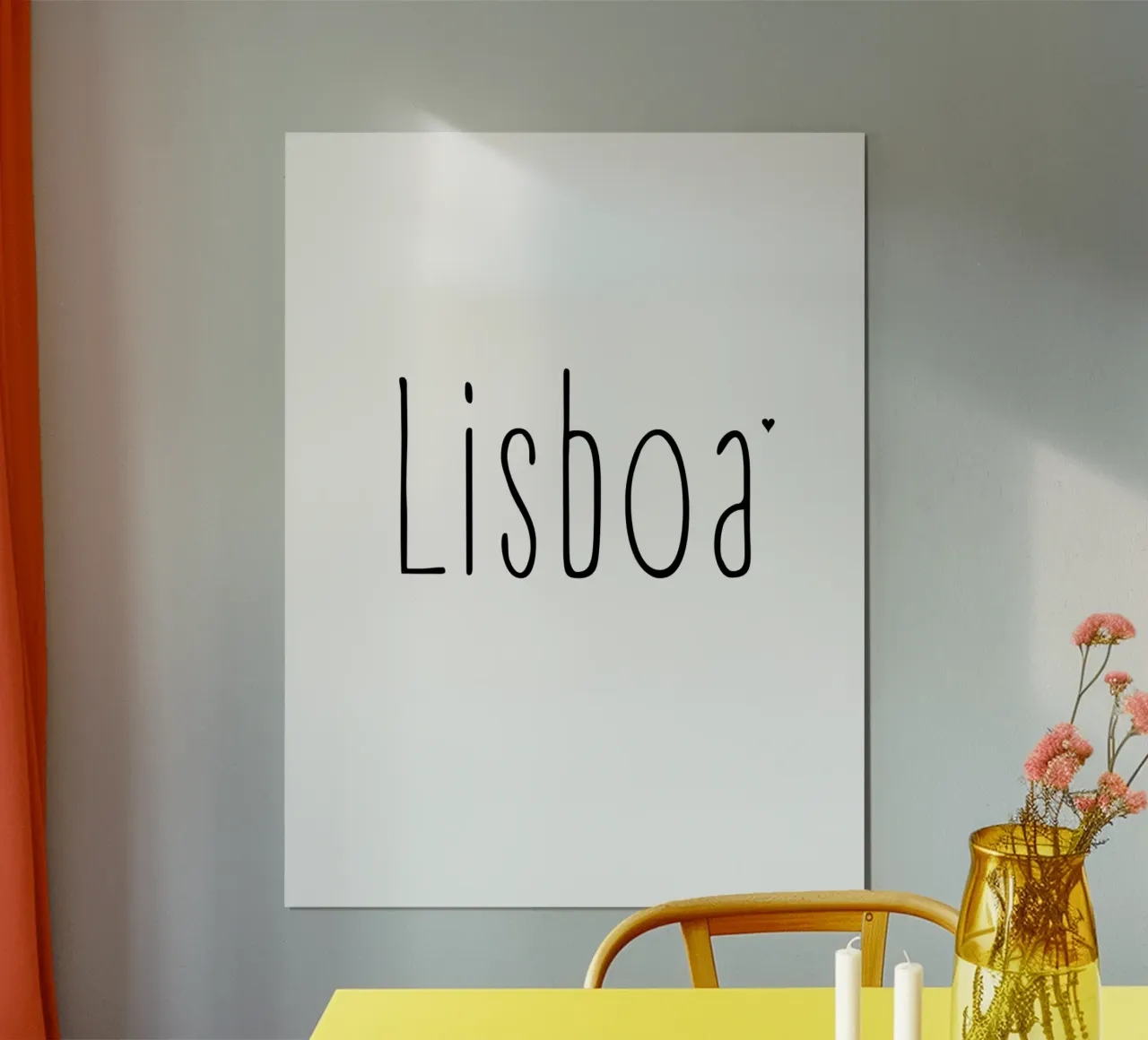 Lisboa poster da typotraveler