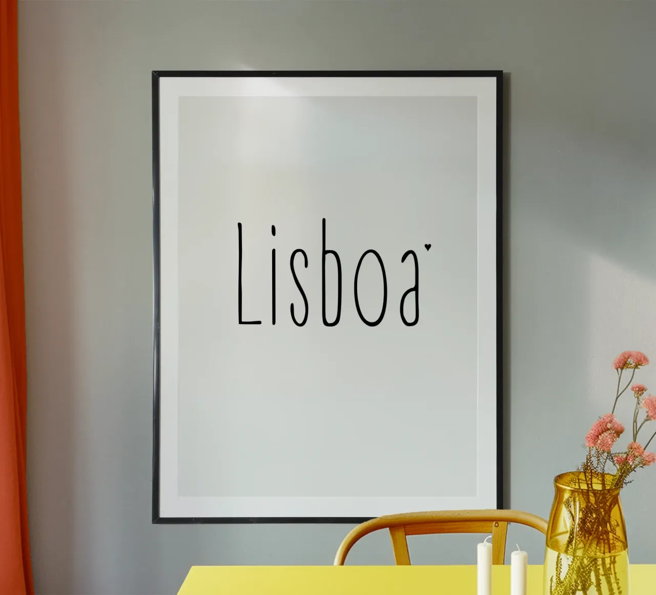Lisboa poster da typotraveler