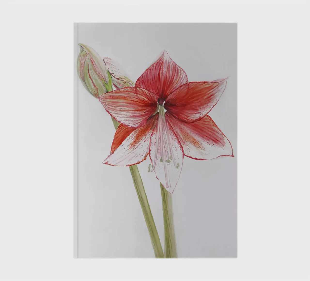 Return to Paradise II notebook by Eva Nev Watercolor