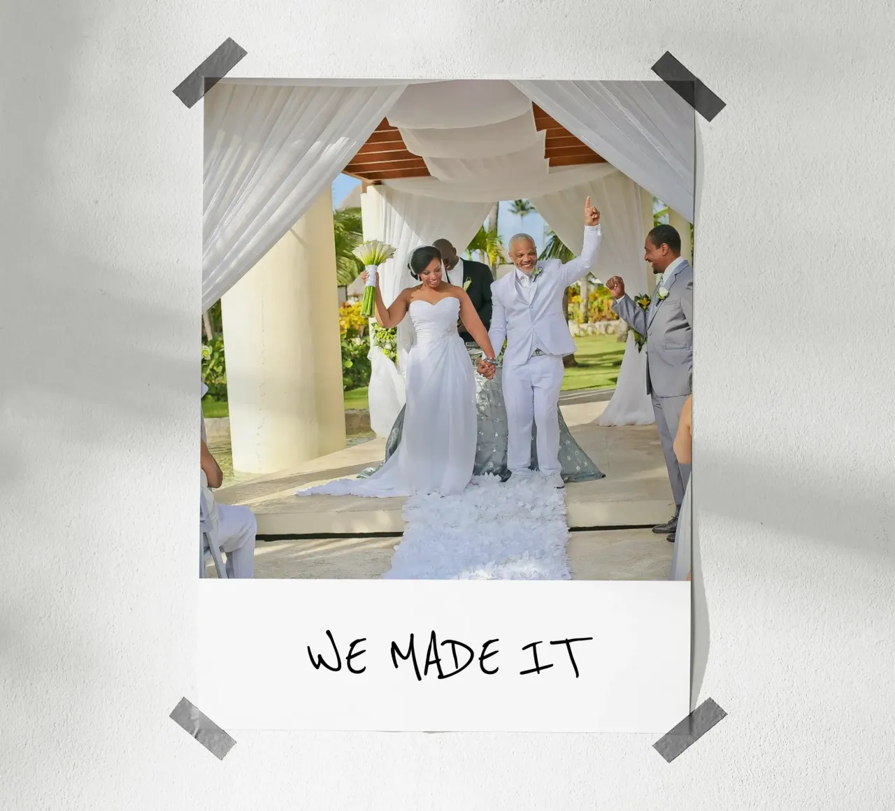 WE MADE IT poster by Simple