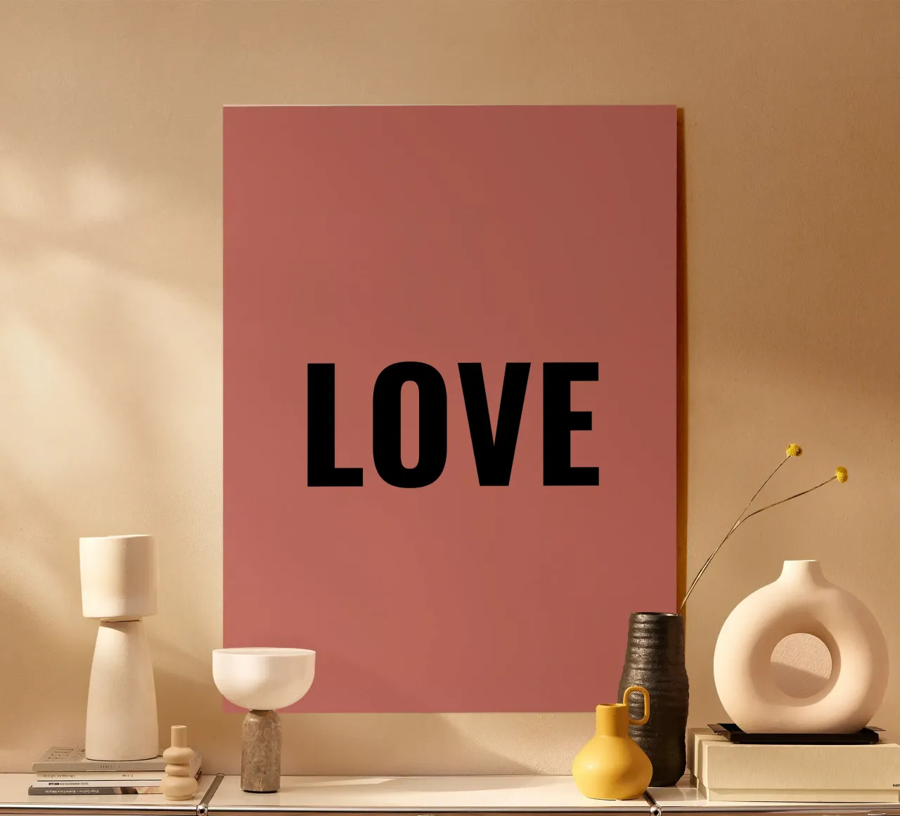 LOVE plexiglass da Simple