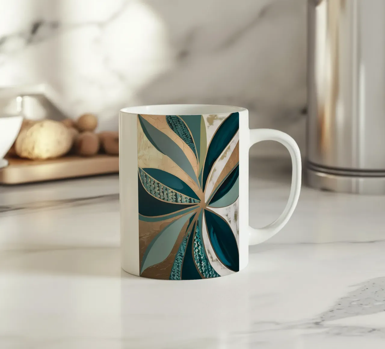 Radiosità di smeraldo tazza in ceramica da Artistic-shop