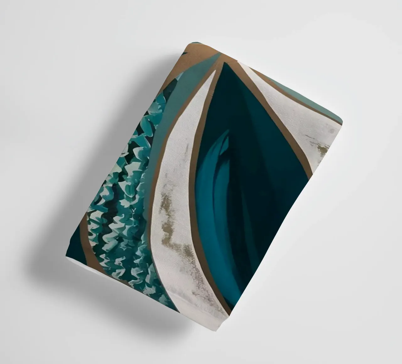 Radiosità di smeraldo asciugamano da bagno da Artistic-shop