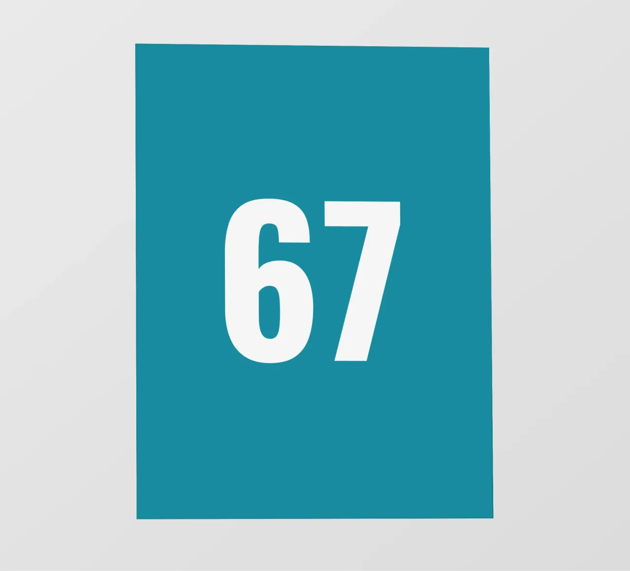 SEI SETTE pellicola backlit da Simple