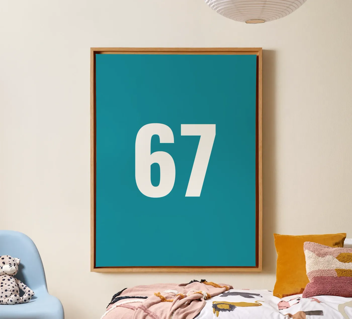 ZES ZEVEN canvas van Simple