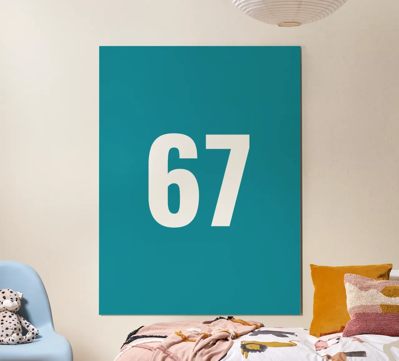 SIX SEVEN Poster von Simple