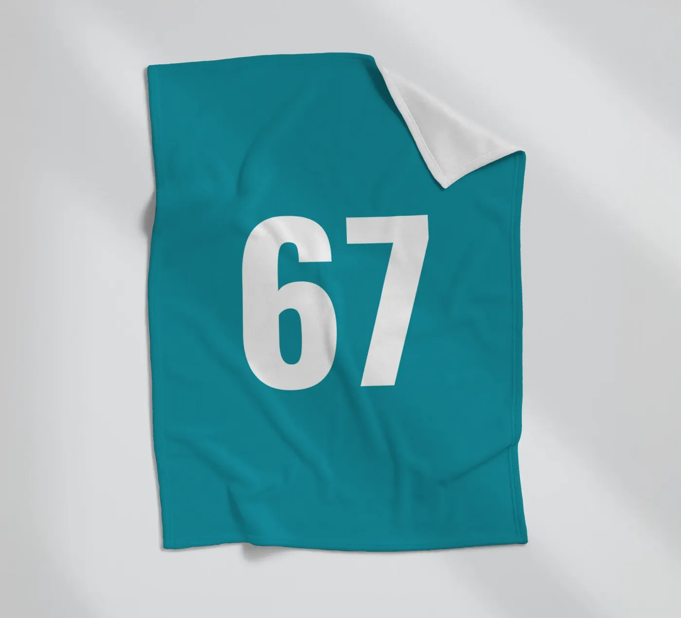 SIX SEVEN fleece blanket by Simple