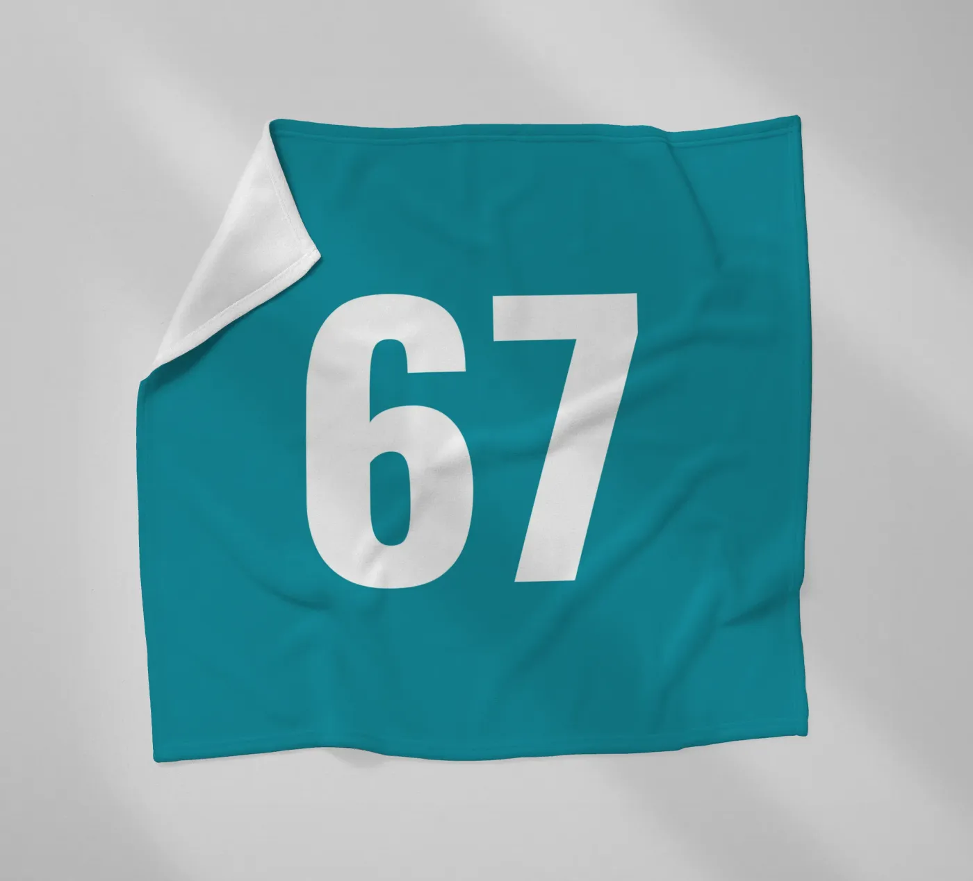 SIX SEVEN fleece blanket by Simple