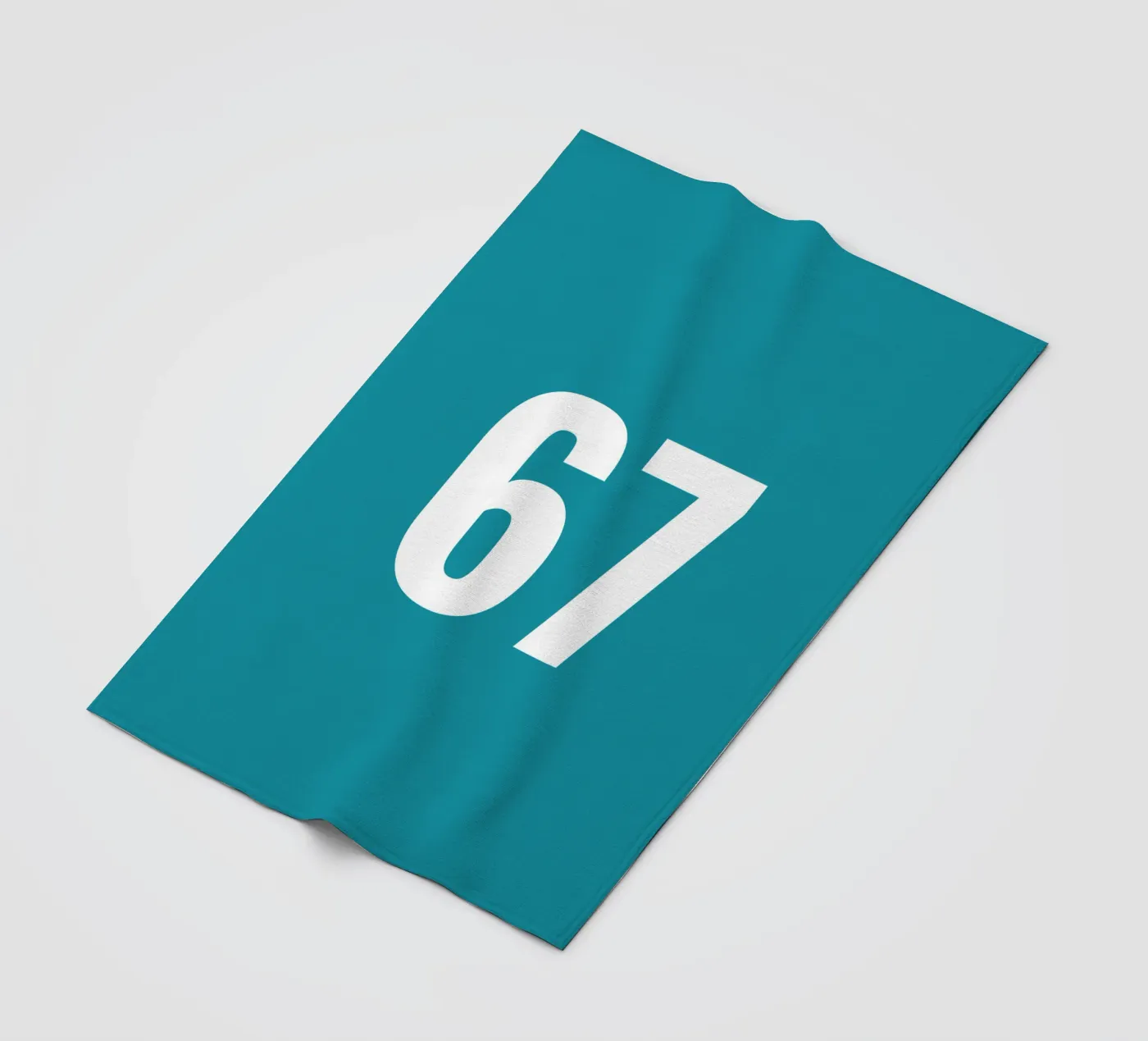 SIX SEVEN fleece blanket by Simple
