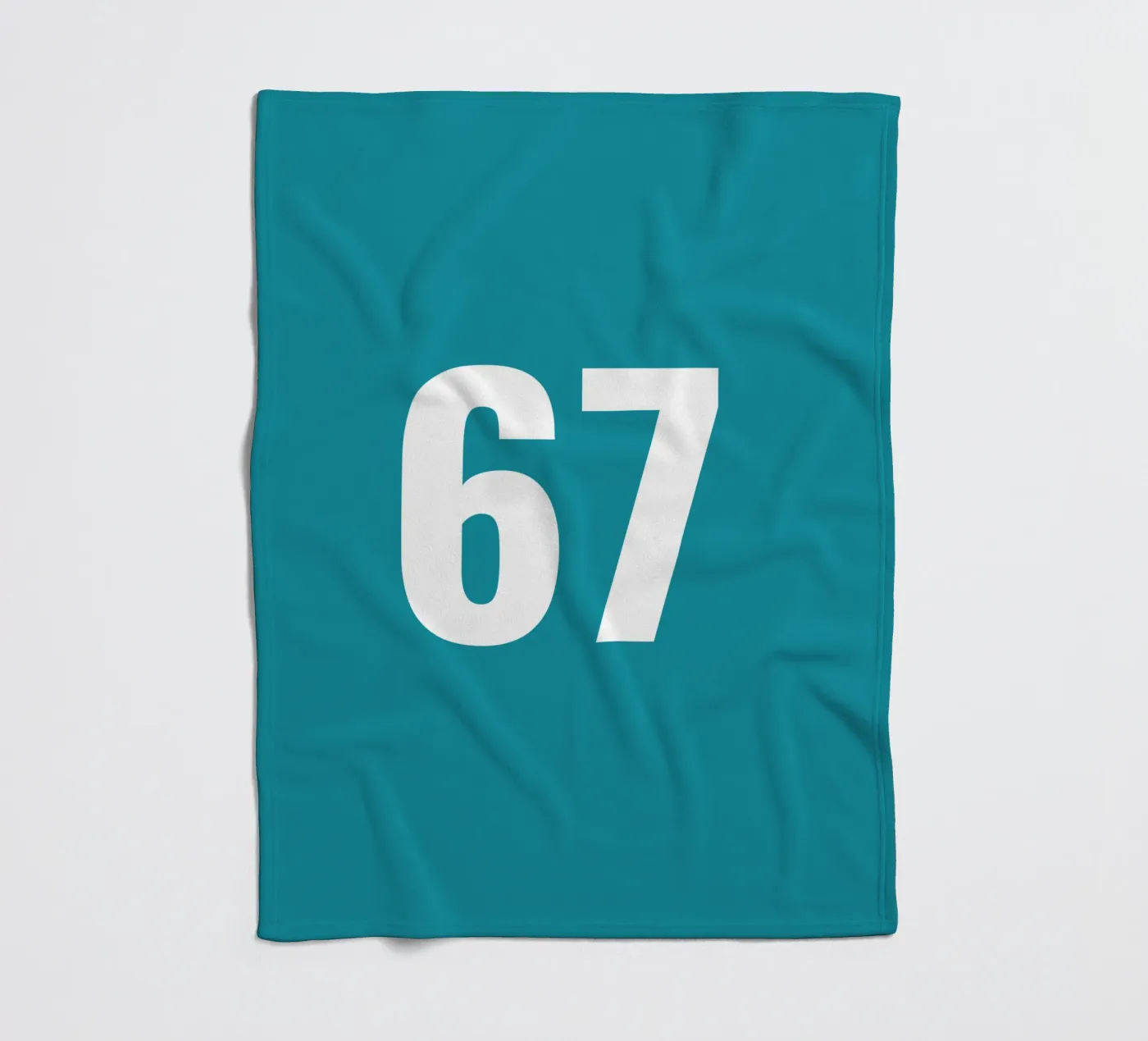 SIX SEVEN fleece blanket by Simple