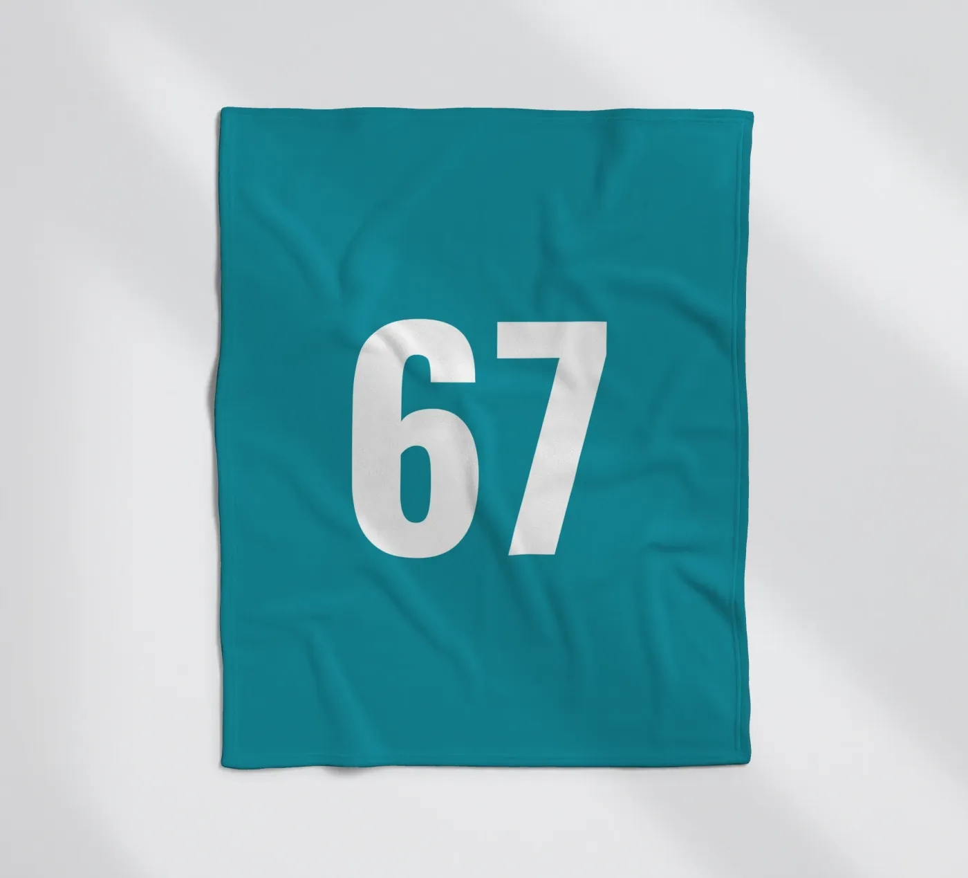 SIX SEVEN fleece blanket by Simple