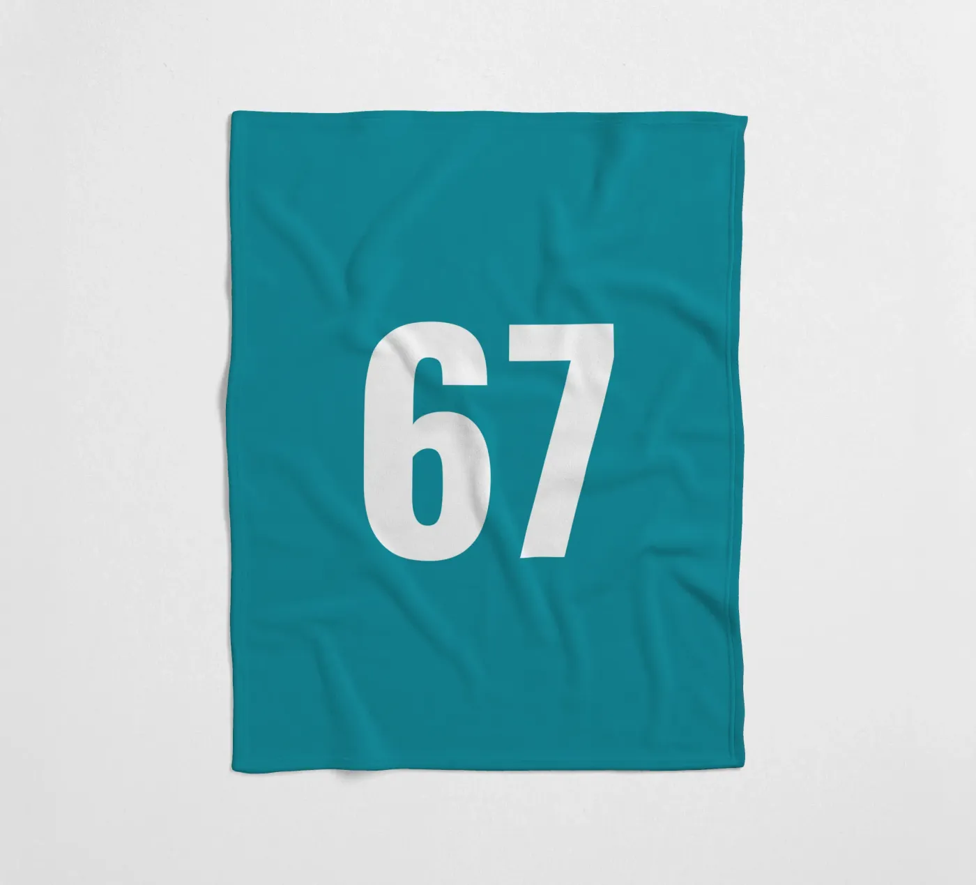 SIX SEVEN fleece blanket by Simple