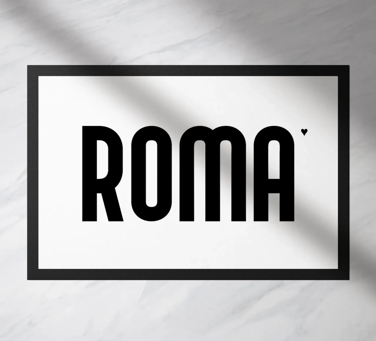Roma doormat by typotraveler