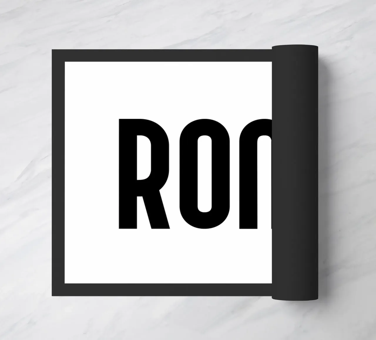 Roma doormat by typotraveler