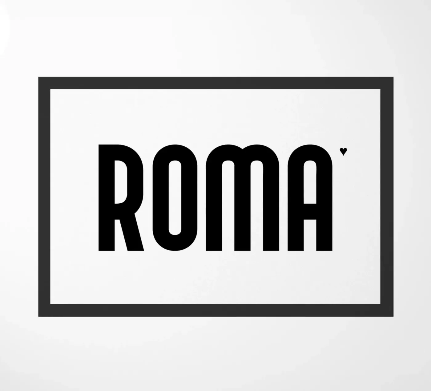Roma Fußmatte von typotraveler