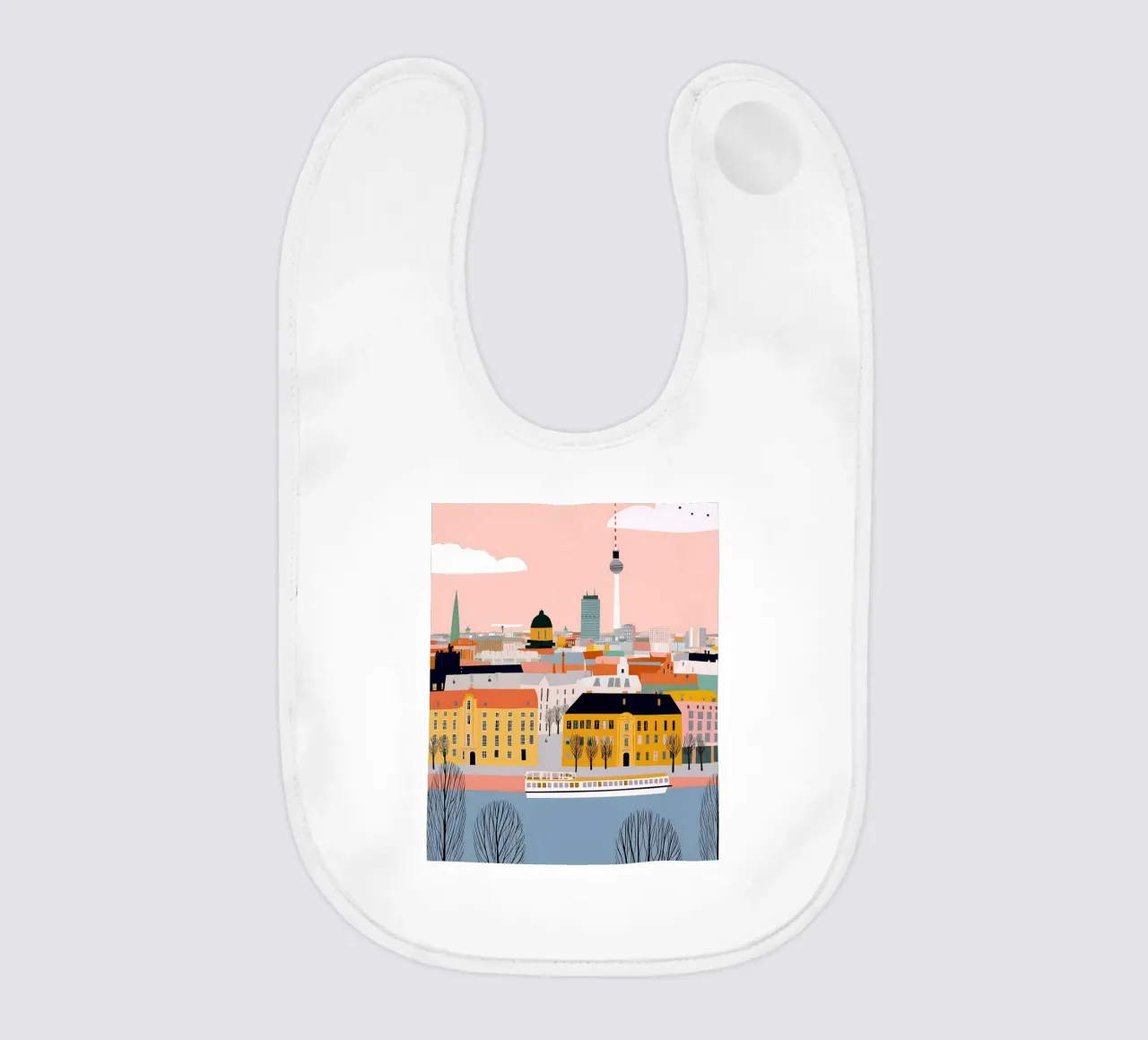 Berlin bavaglino da Vibrant Berry Studio