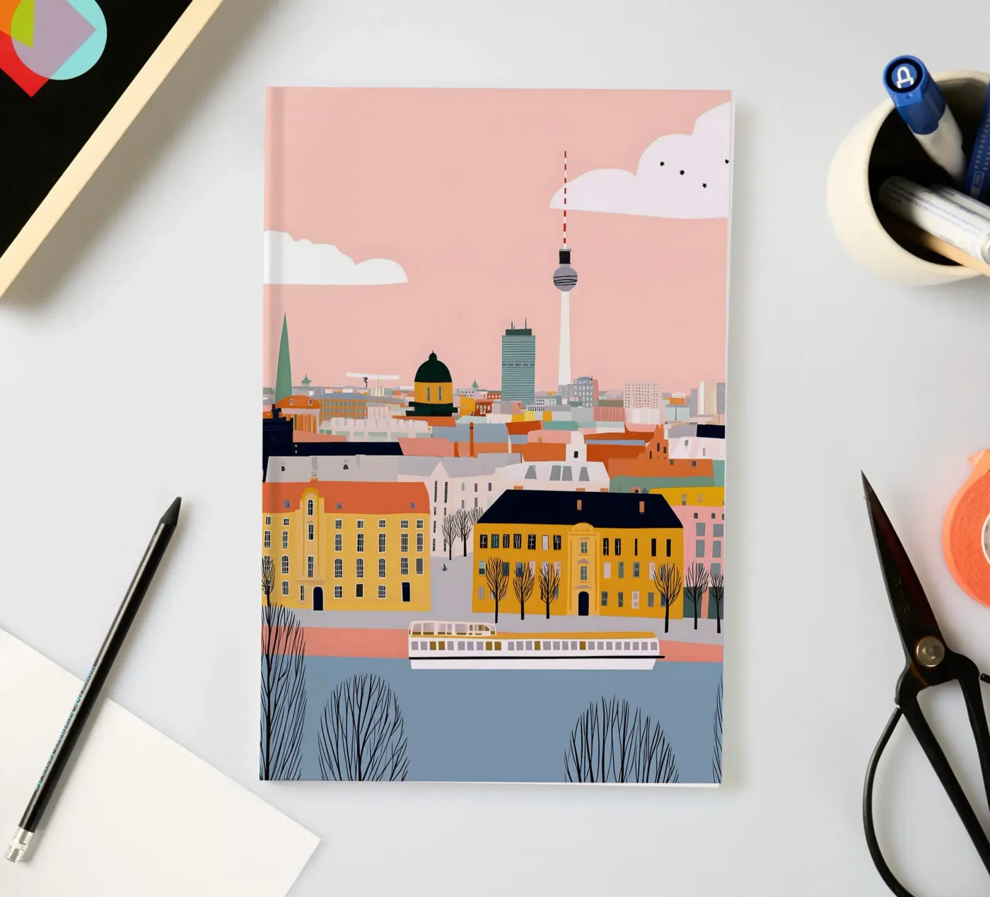 Berlin quaderno da Vibrant Berry Studio