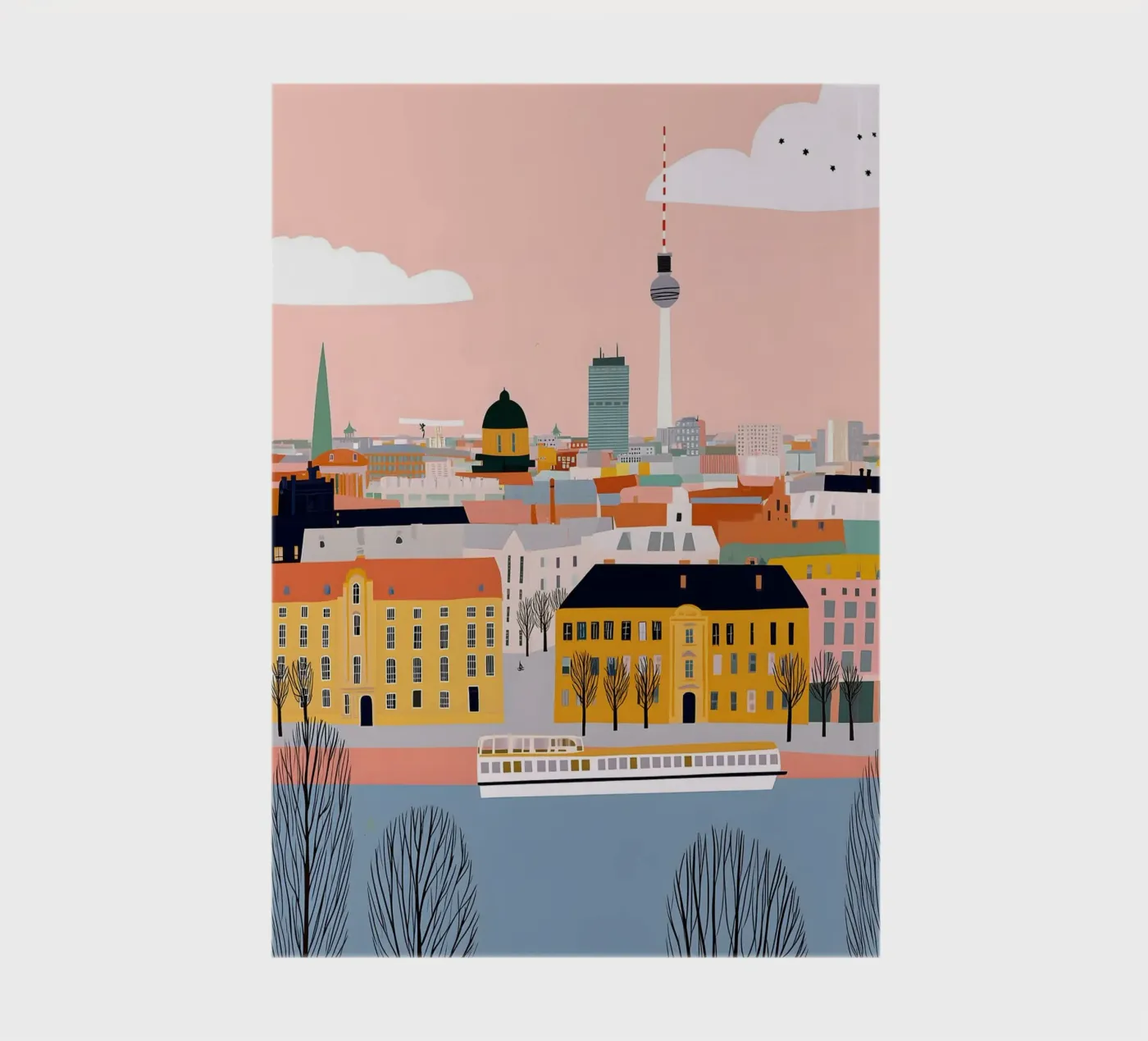 Berlin quaderno da Vibrant Berry Studio
