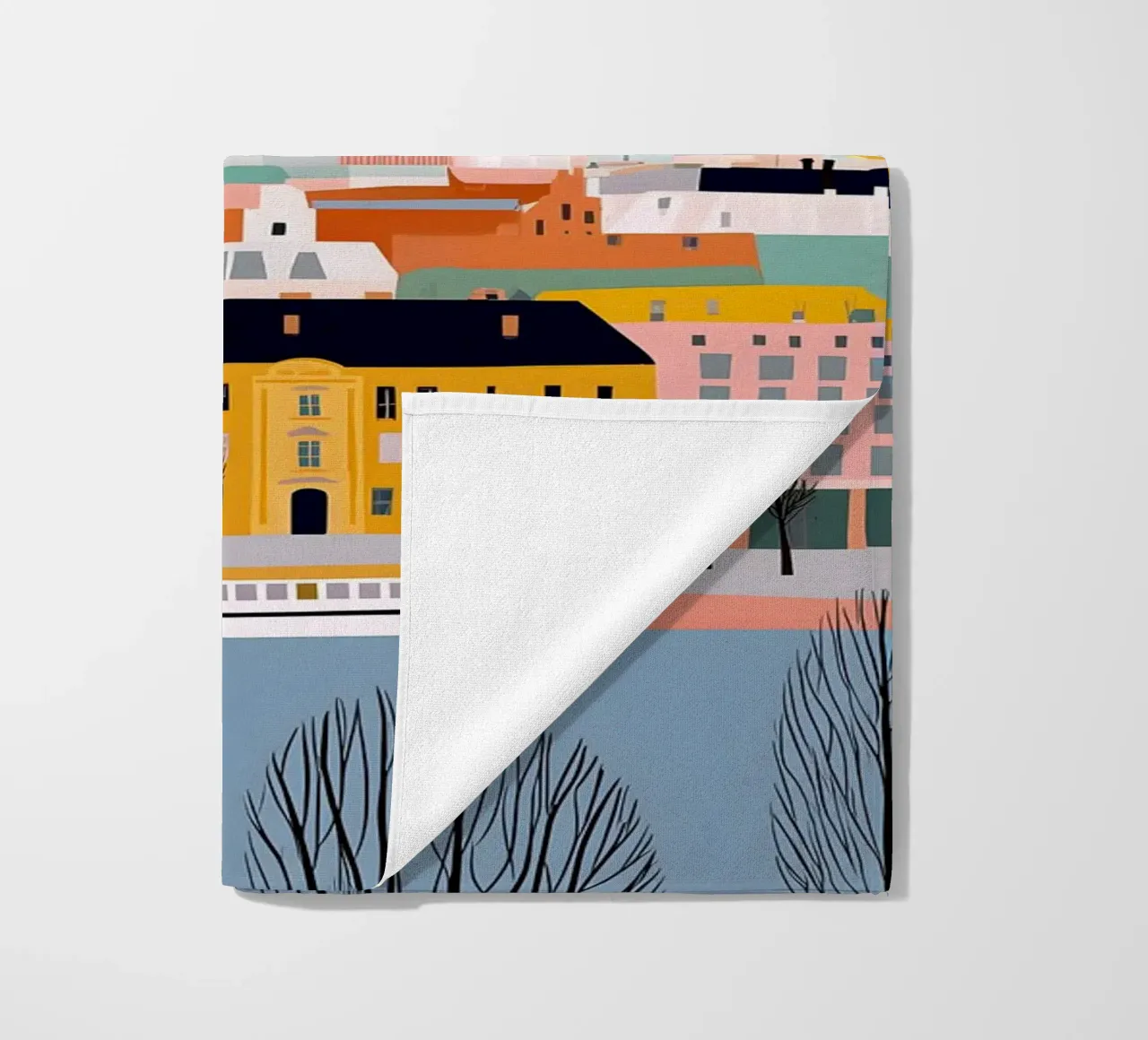 Berlin telo mare da Vibrant Berry Studio