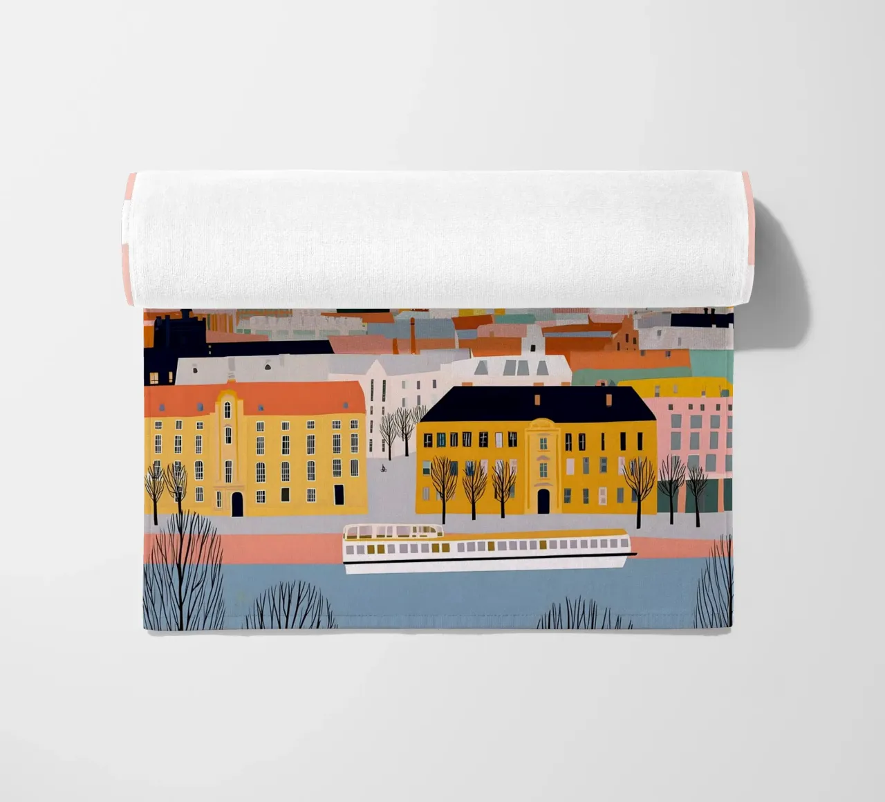 Berlin telo mare da Vibrant Berry Studio