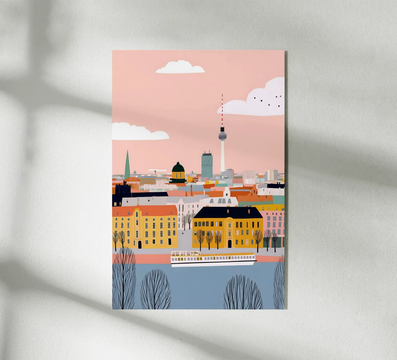 Berlin plexiglas de Vibrant Berry Studio