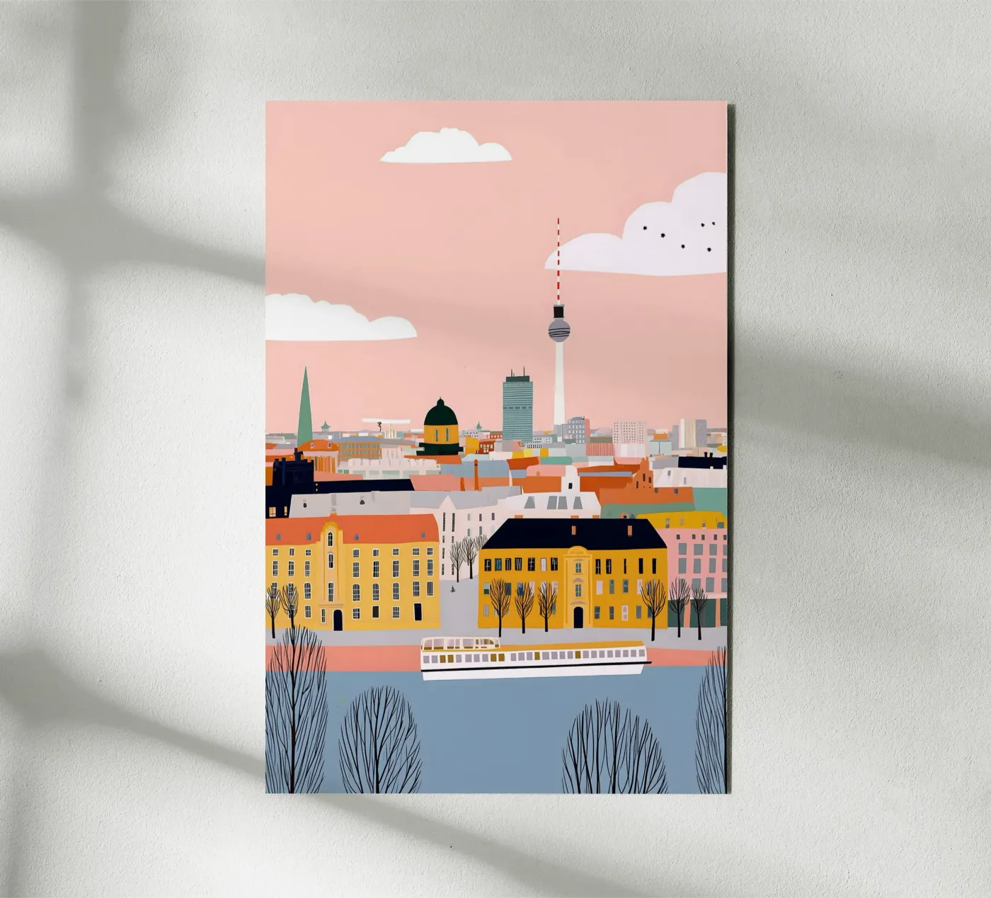 Berlin forex plate by Vibrant Berry Studio