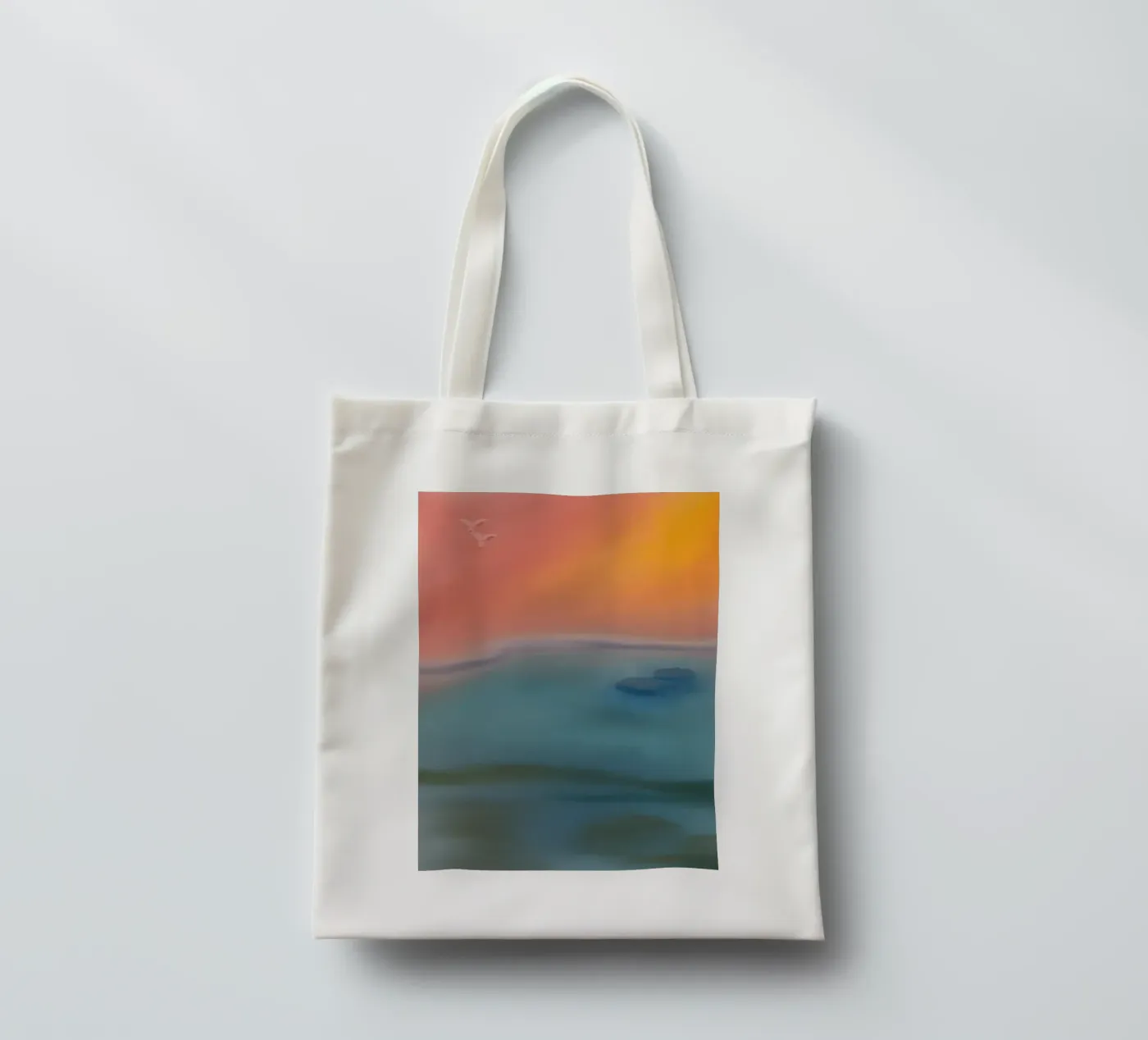 Sunset tote bag by Simplicity