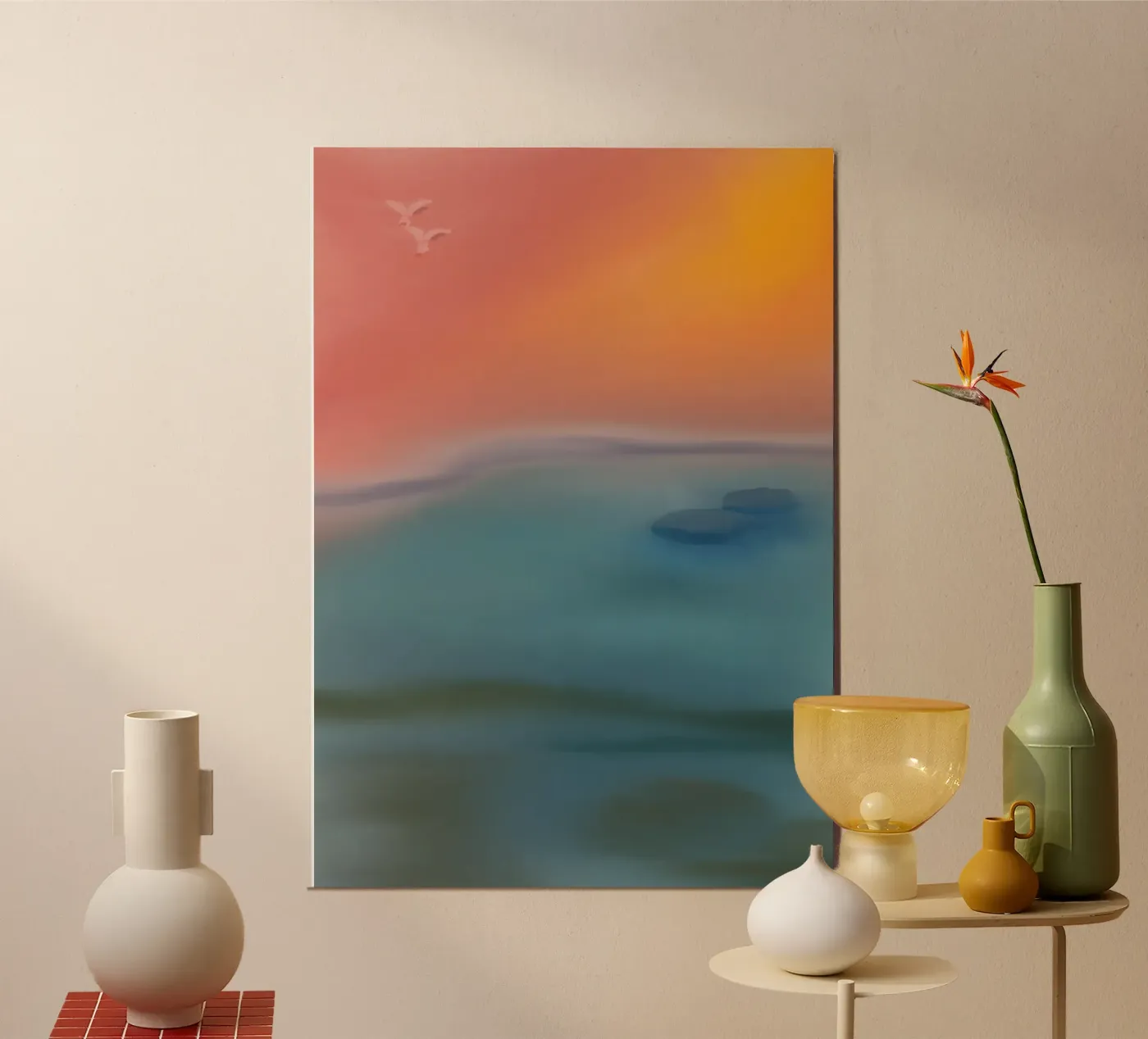 Sunset poster de Simplicity