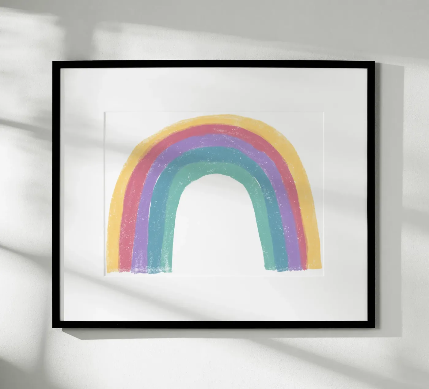 Regenbogen Poster von miriamkross-kids