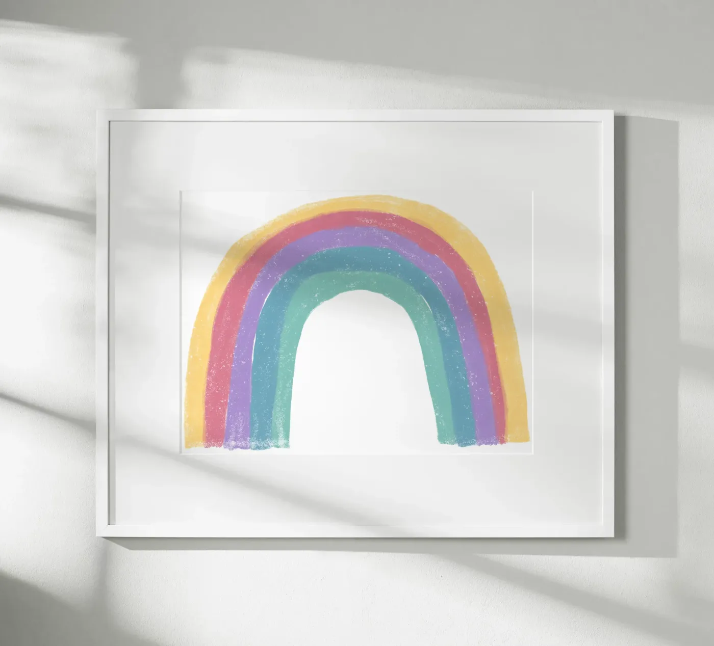 Rainbow poster by miriamkross-kids