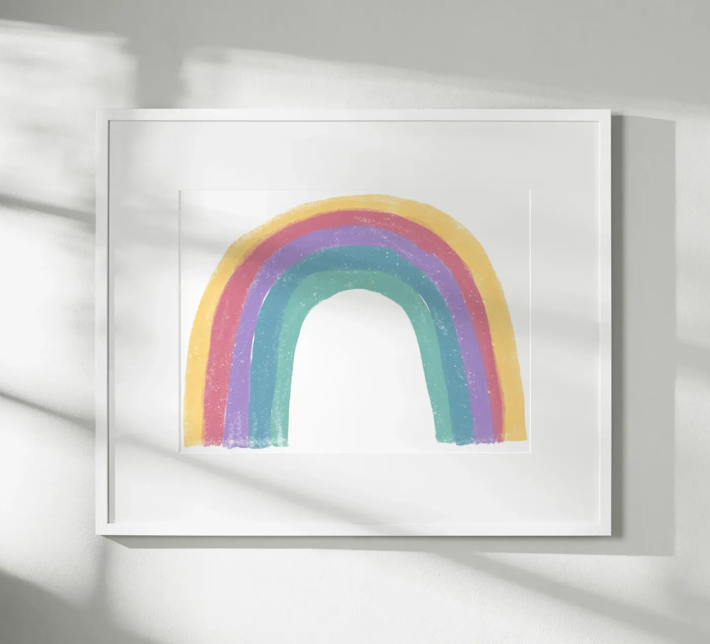 Regenbogen Poster von miriamkross-kids