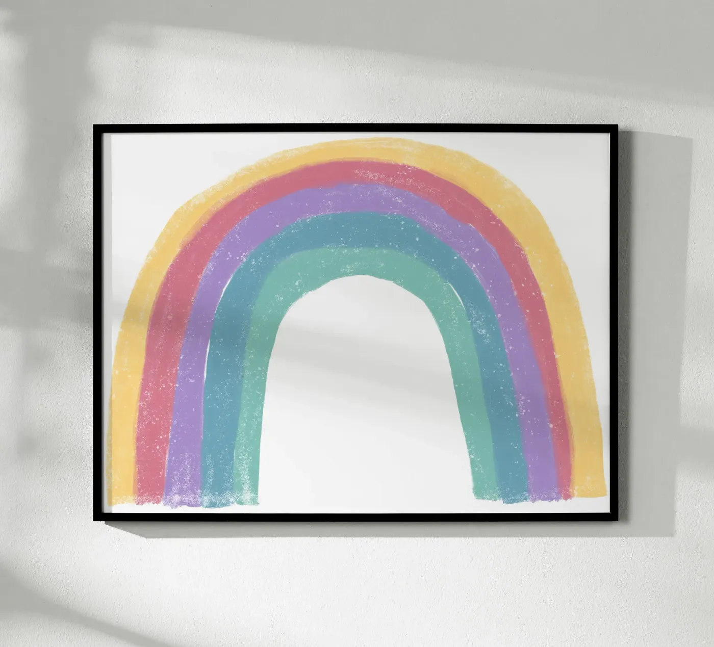 Regenbogen Poster von miriamkross-kids
