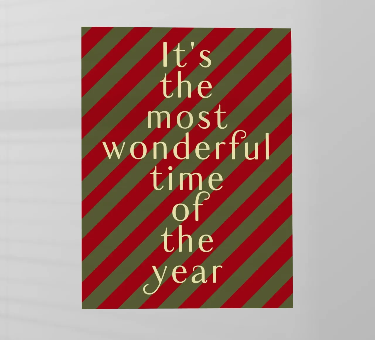 The Most Wonderful Time - Classic pellicola backlit da DesigndN Christmassy