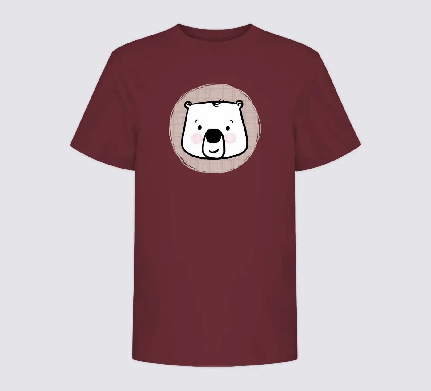 Bear kids t-shirt by miriamkross-kids