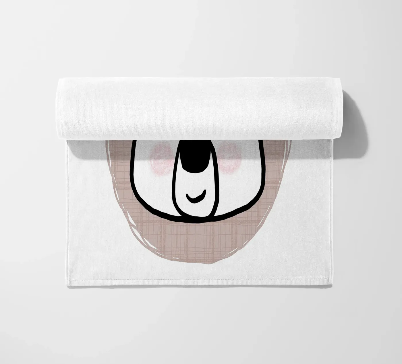 Beer strandhanddoek van miriamkross-kids