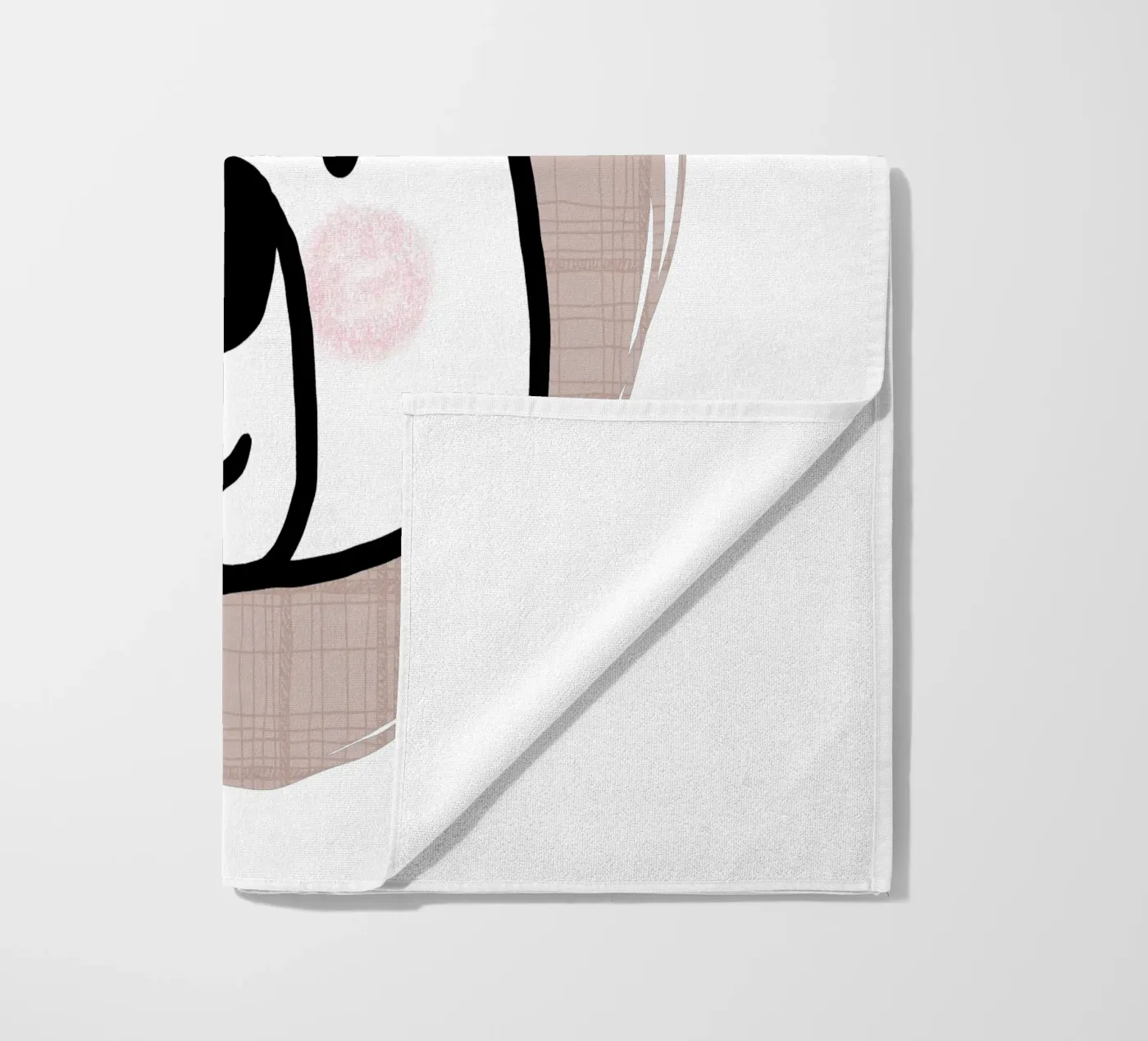 Beer strandhanddoek van miriamkross-kids