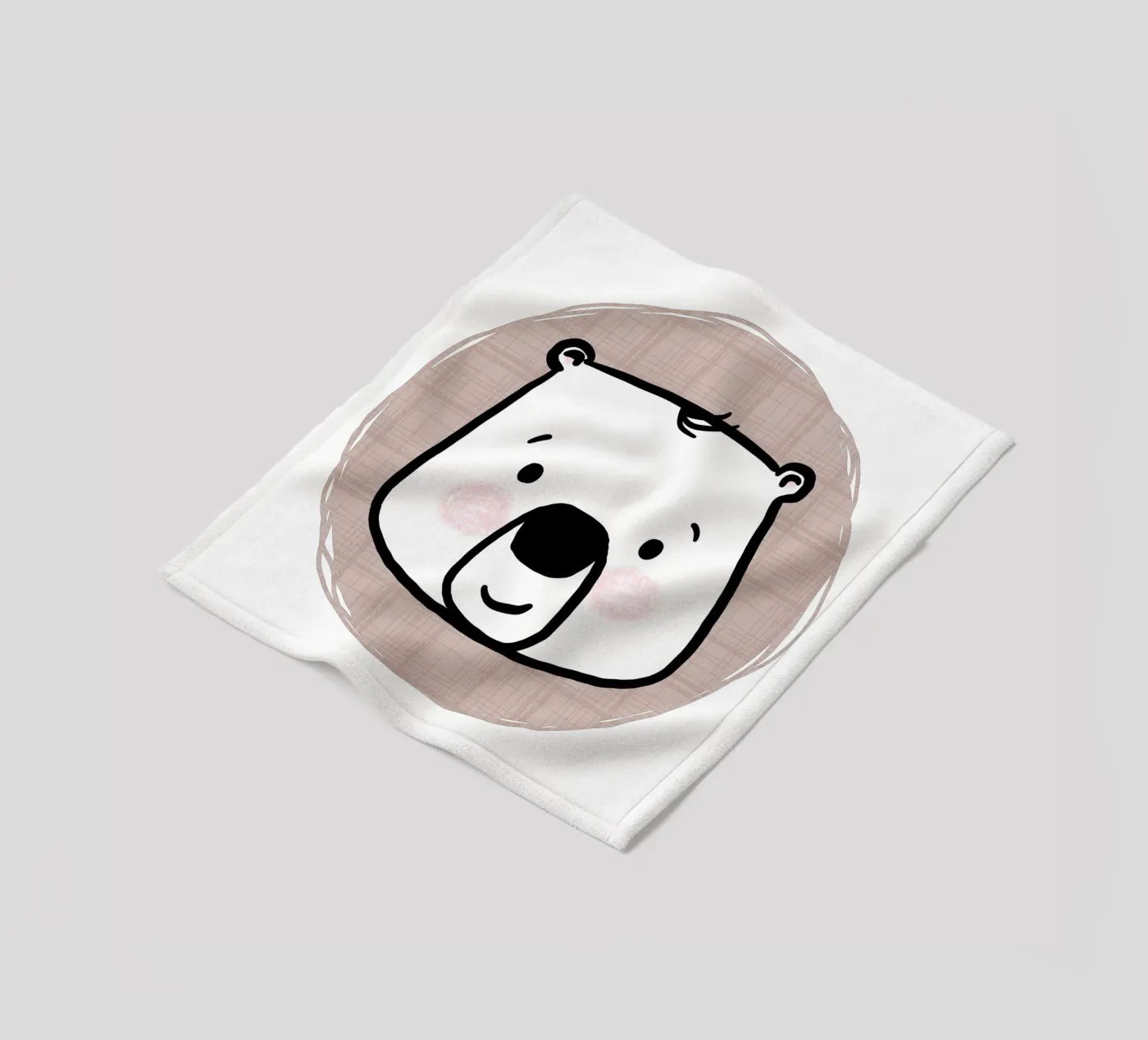 Bear fleecedeken van miriamkross-kids