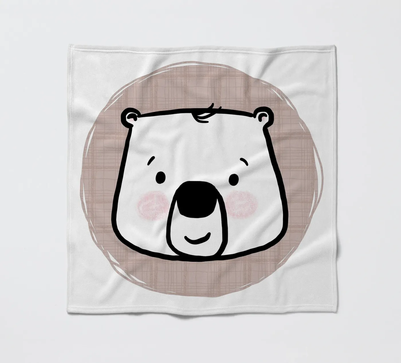 Bear fleecedeken van miriamkross-kids