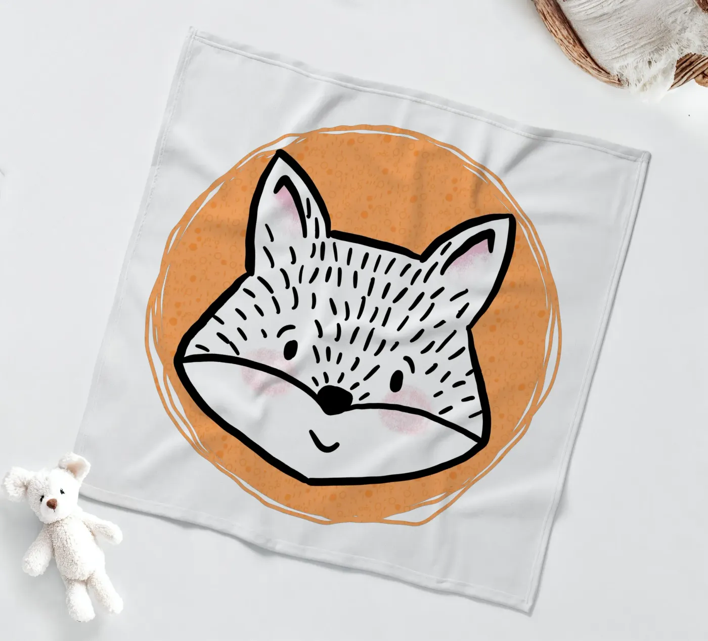Fuchs Fleecedecke von miriamkross-kids