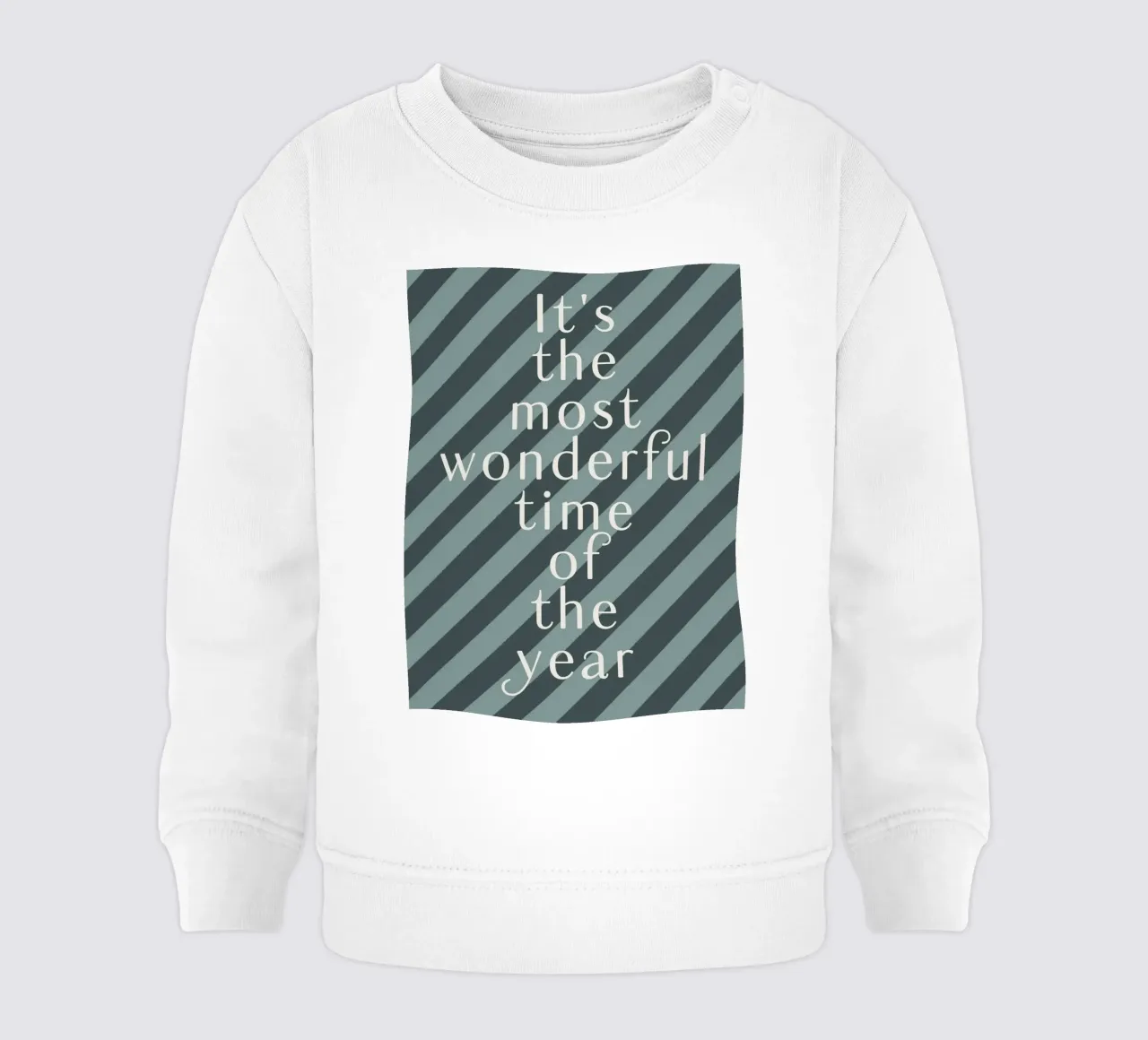 The Most Wonderful Time - Nordic felpa neonato da DesigndN Christmassy