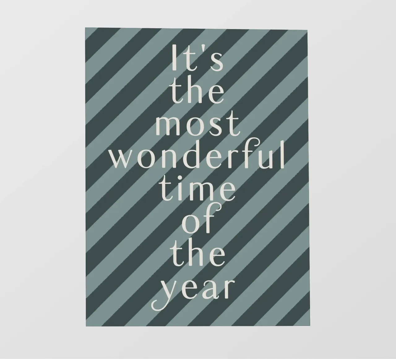 The Most Wonderful Time - Nordic pellicola backlit da DesigndN Christmassy