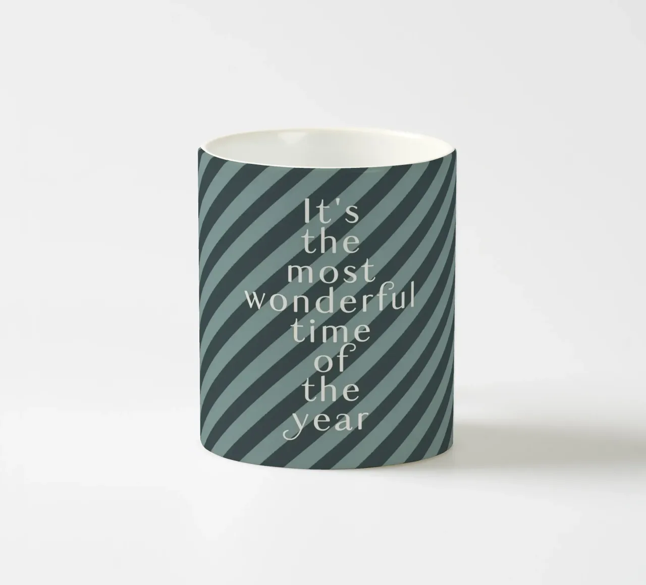 The Most Wonderful Time - Nordic tazza in ceramica da DesigndN Christmassy