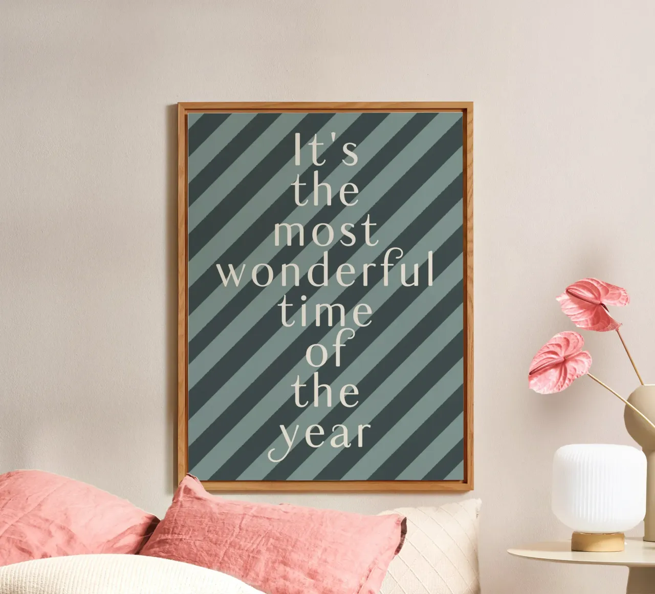 The Most Wonderful Time - Nordic alluminio dibond da DesigndN Christmassy