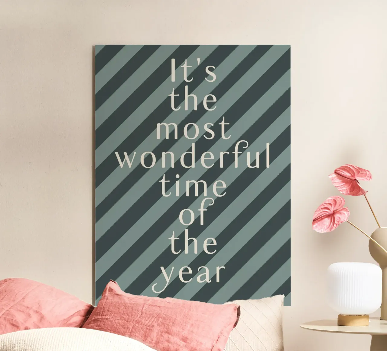 The Most Wonderful Time - Nordic alluminio dibond da DesigndN Christmassy
